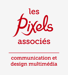 logo Les Pixels Associés, communication et design multimédia